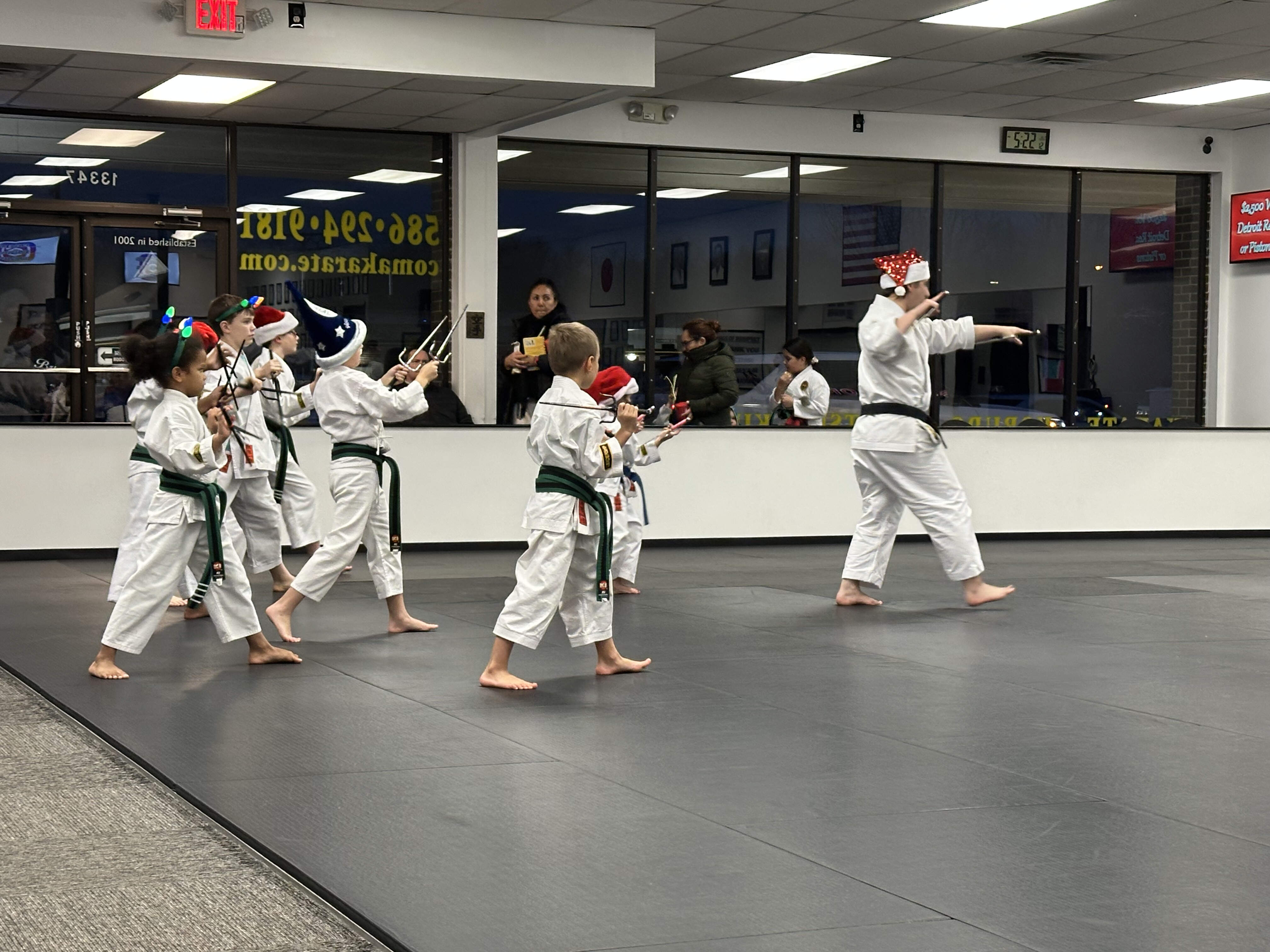 Christmas Sai Weapon Lessons