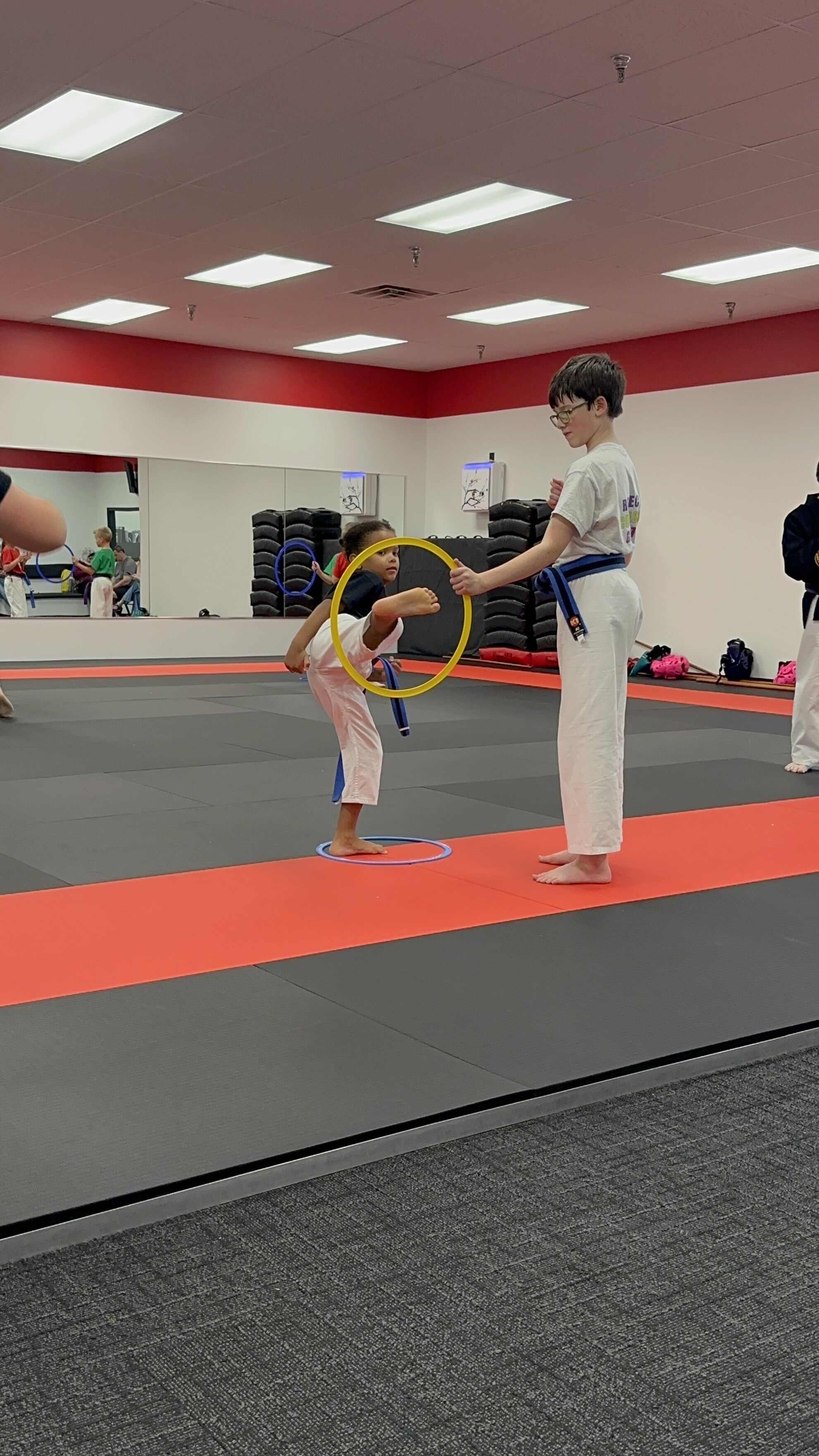 Kicking techniques with rings
